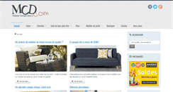 Desktop Screenshot of mobilier-canape-deco.com